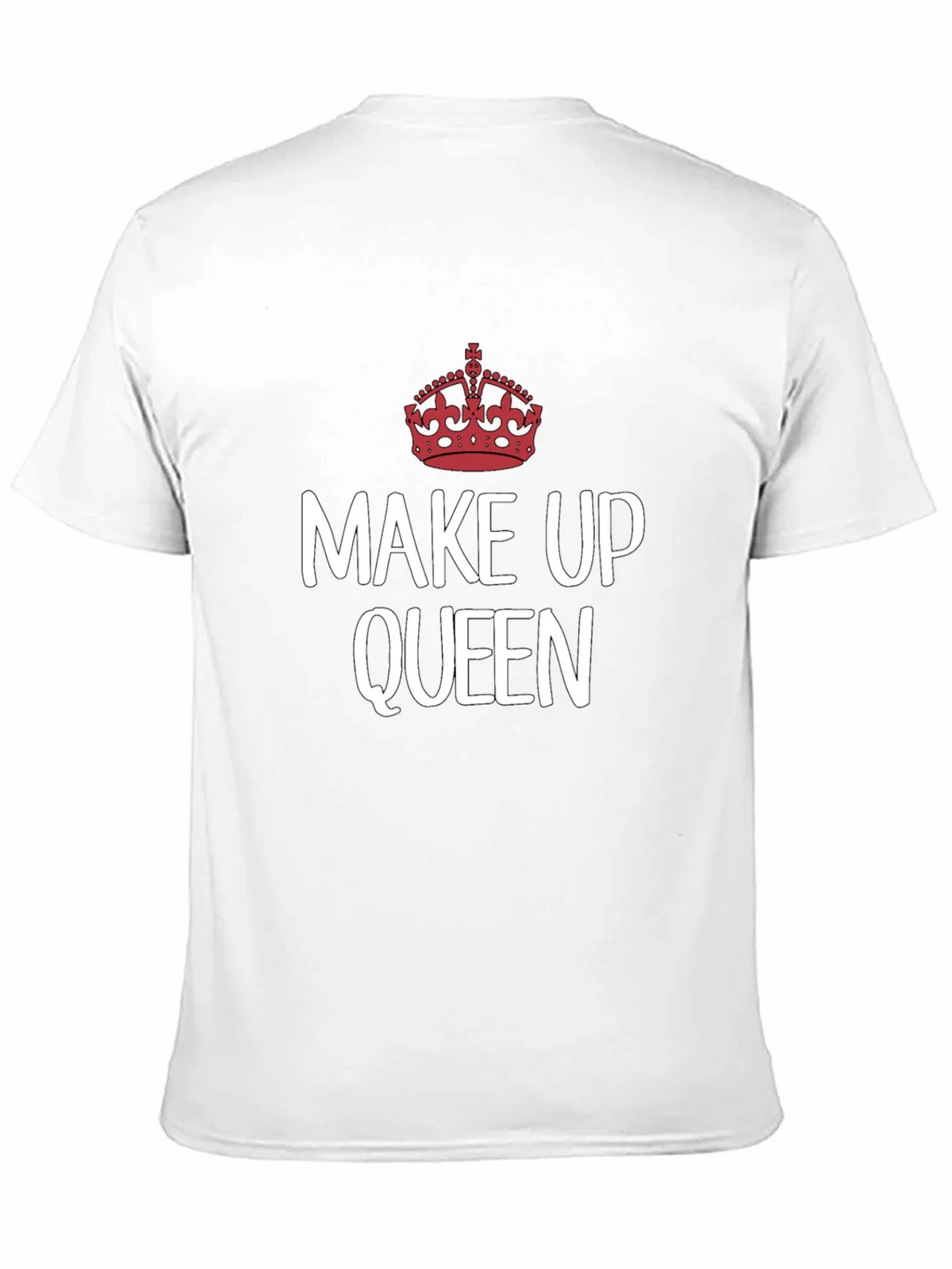 Make Up Queen T-Shirt - Crown Graphic Tee product image 10