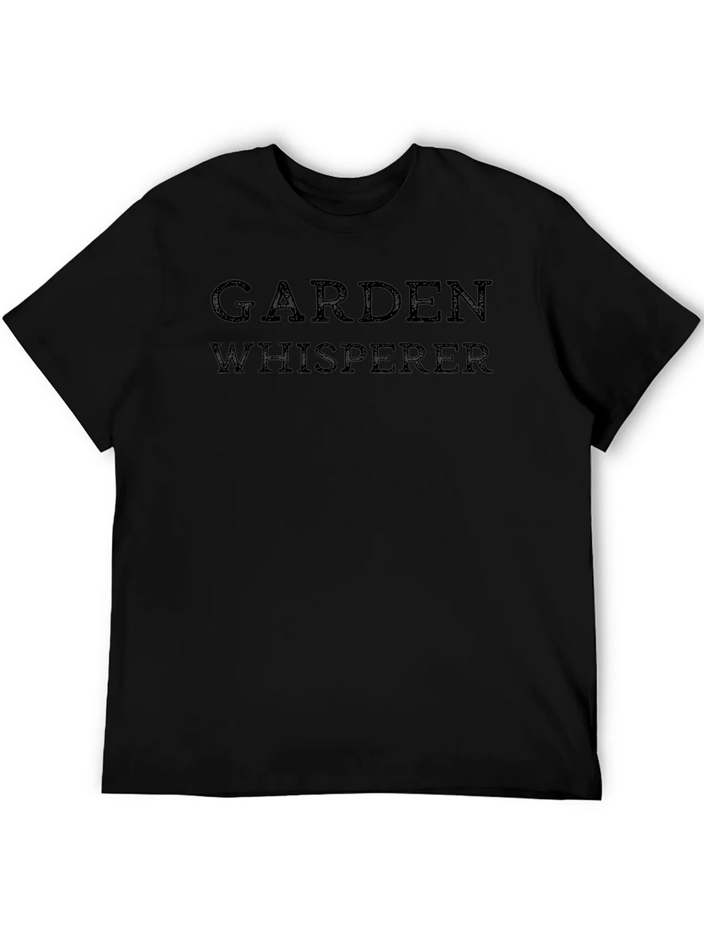 Garden Whisperer Black Graphic Tee product image 5