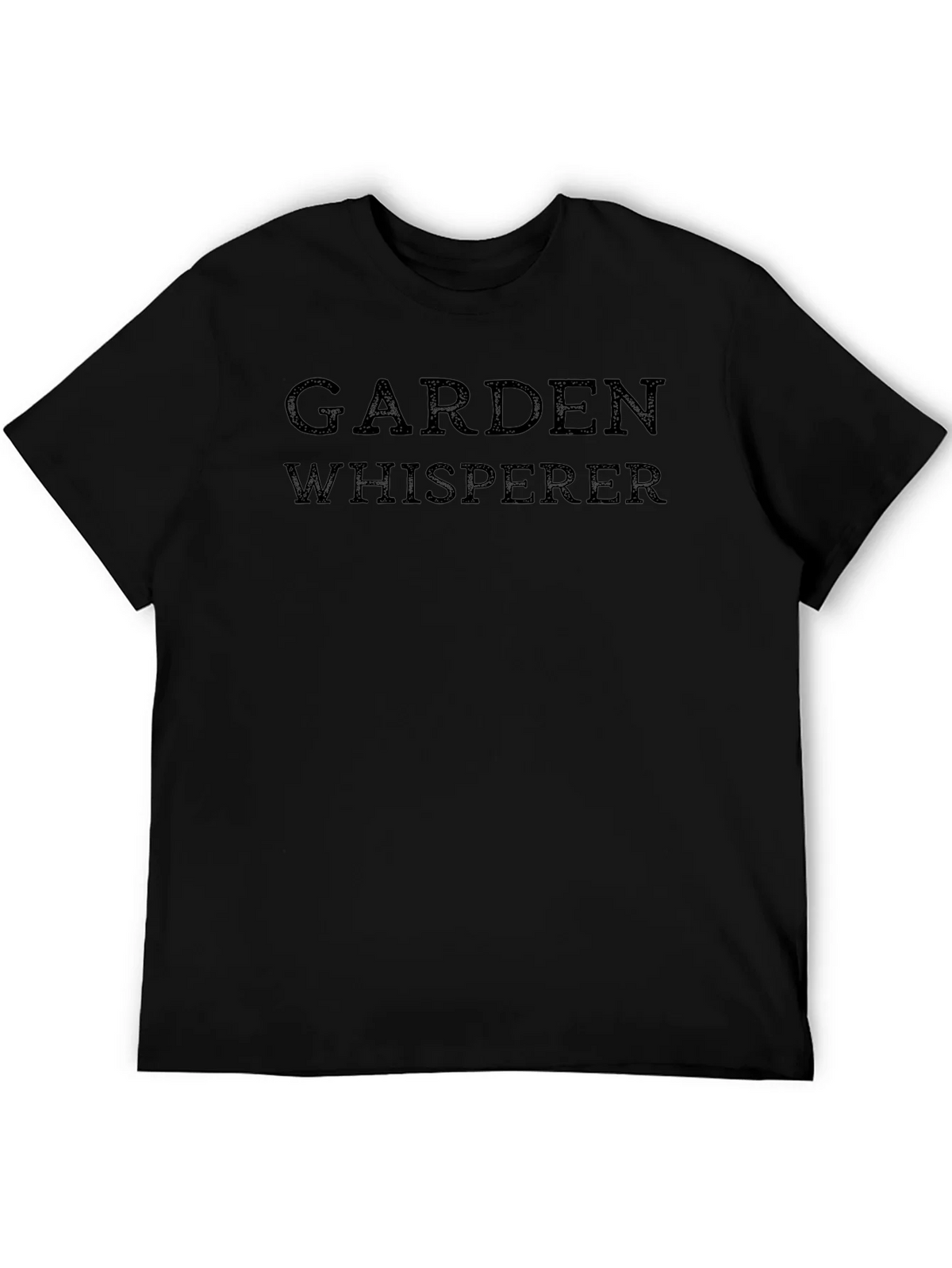 Garden Whisperer Black Graphic Tee product image 5