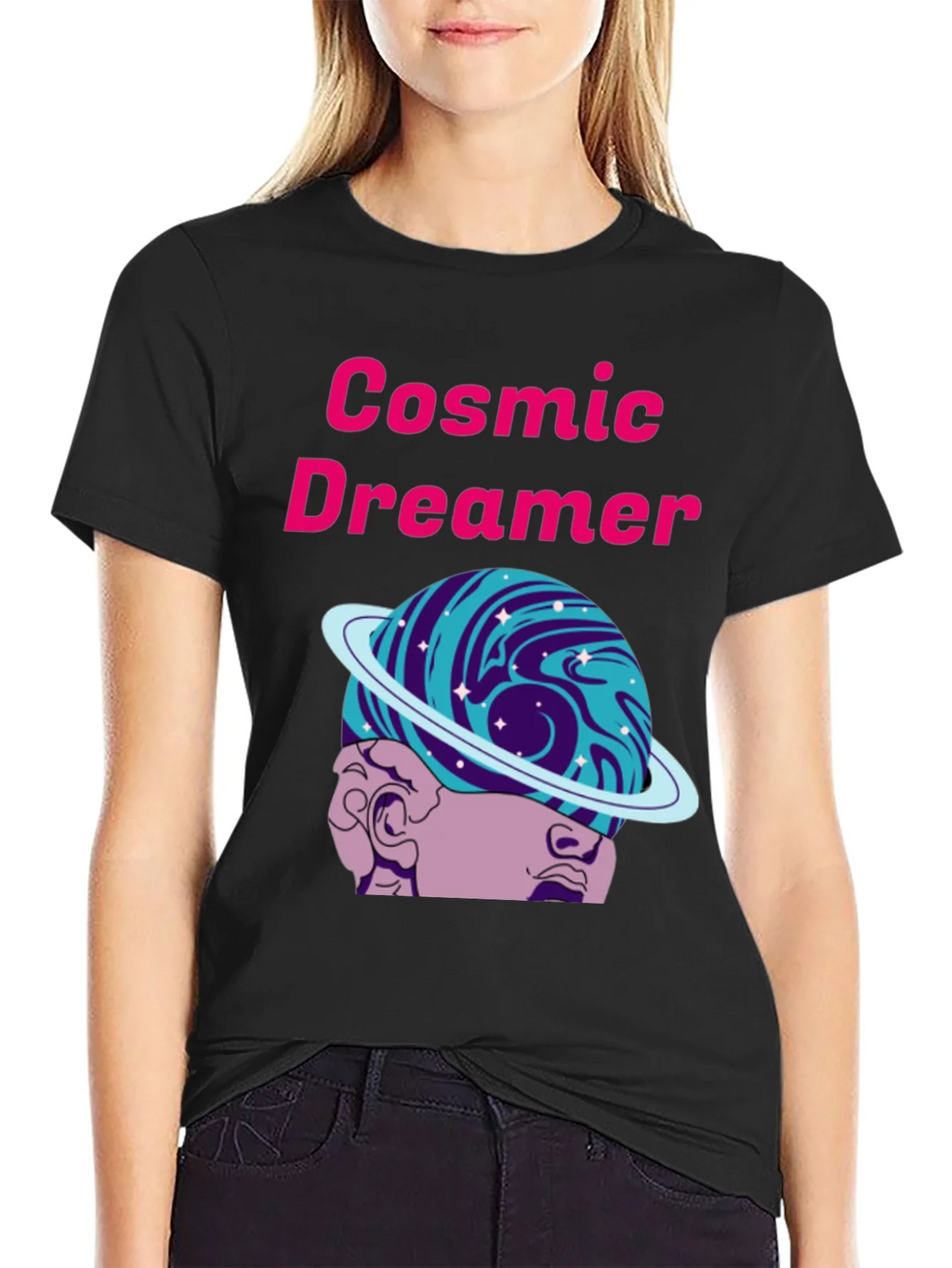 Cosmic Dreamer Graphic T-Shirt product image 1