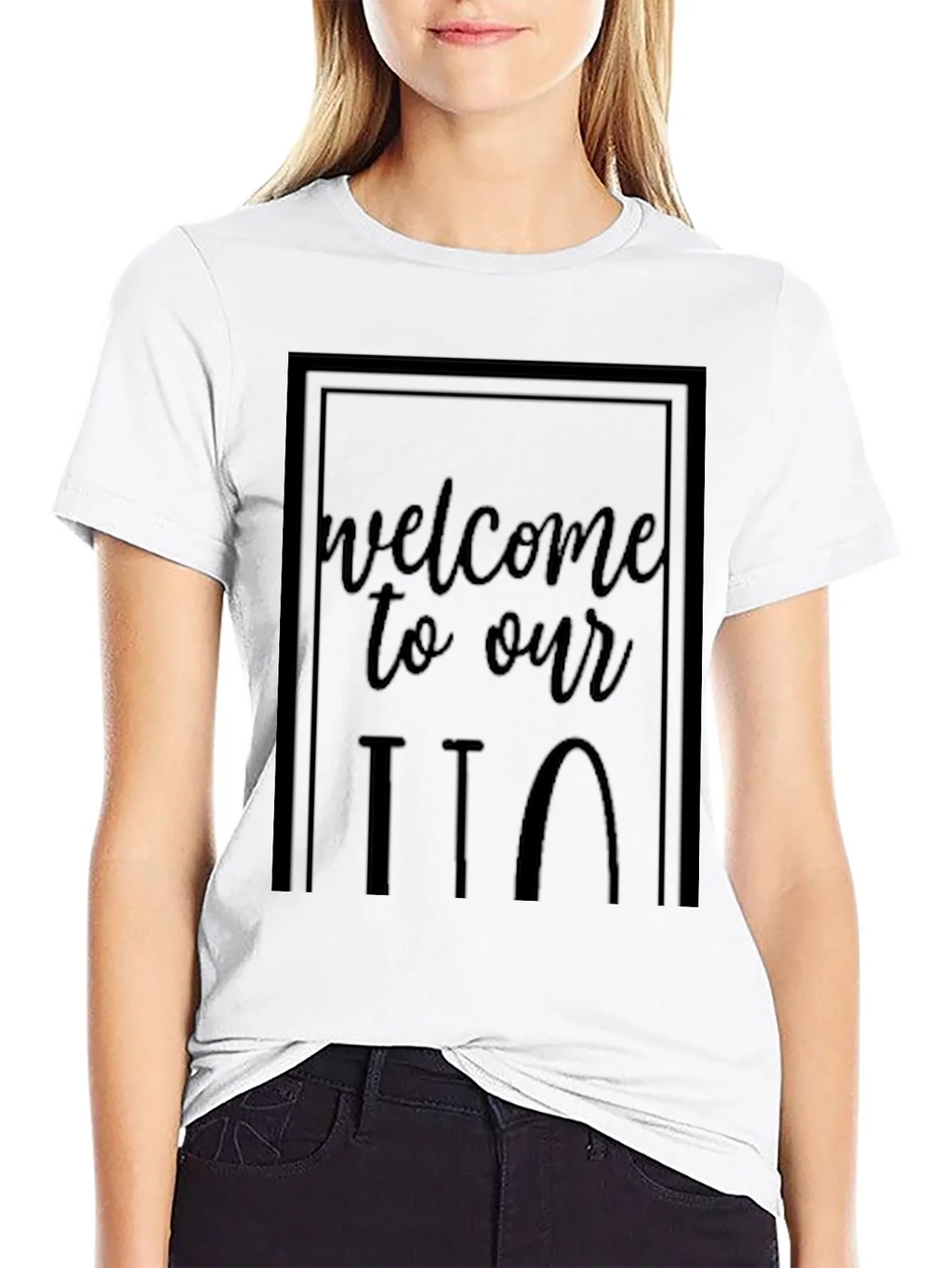 Welcome to Our ITT Black Graphic Tee product image 8