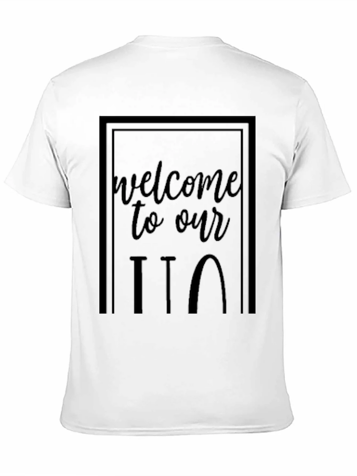 Welcome to Our ITT Black Graphic Tee product image 10