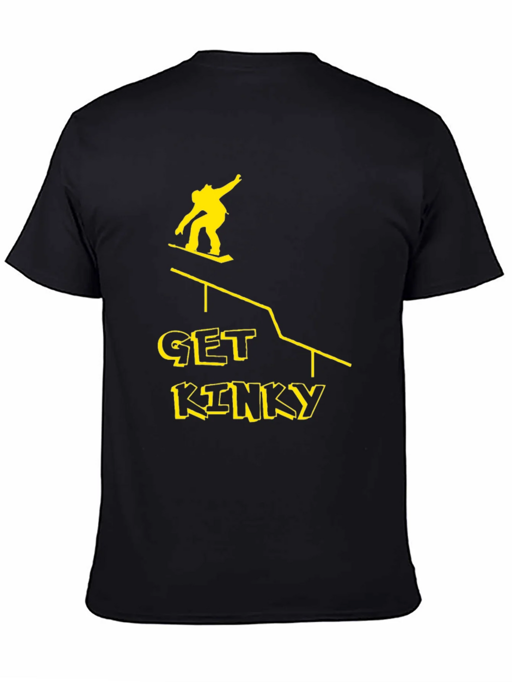 Get Kinky Graphic Tee - Black Cotton T-Shirt product image 4