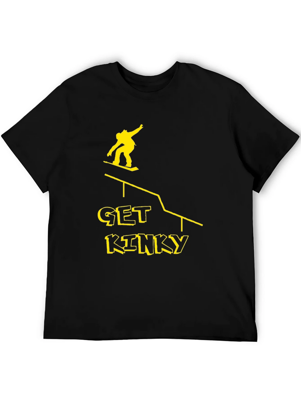 Get Kinky Graphic Tee - Black Cotton T-Shirt product image 5