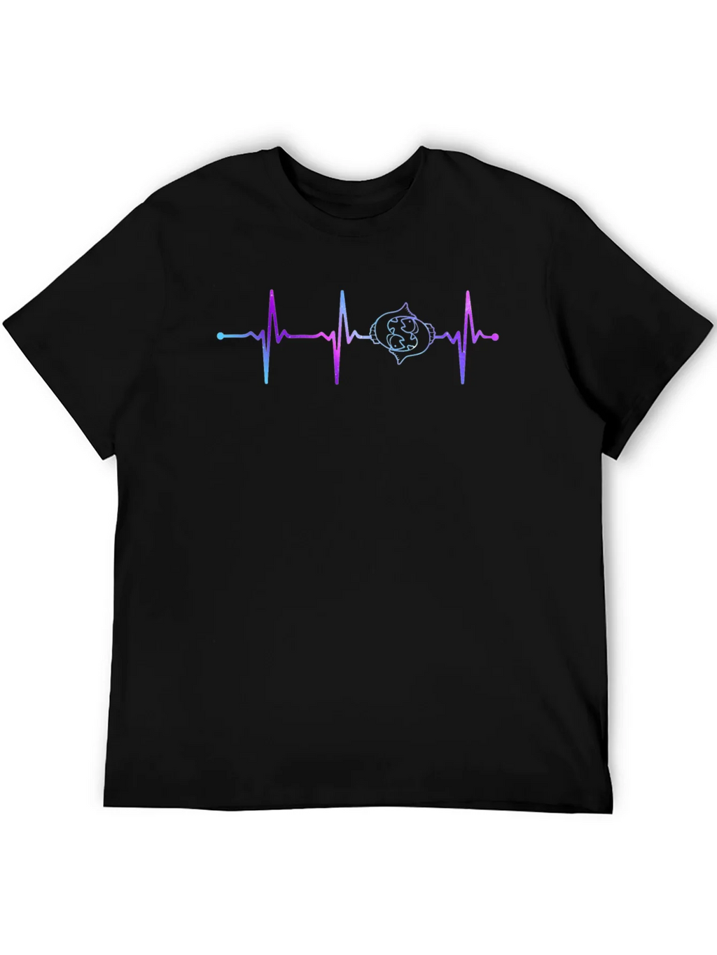 Heartbeat Gamer T-Shirt - Black Cotton Tee product image 4