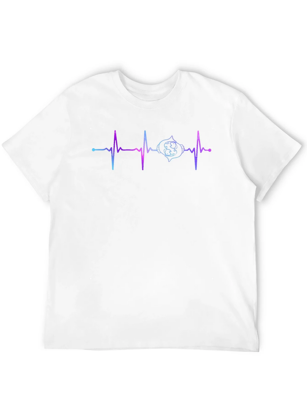 Heartbeat Gamer T-Shirt - Black Cotton Tee product image 8