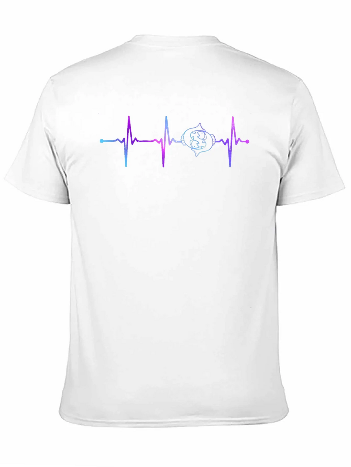 Heartbeat Gamer T-Shirt - Black Cotton Tee product image 7