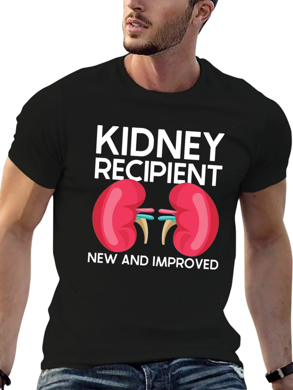 Kidney Recipient T-Shirt - New & Improved Organ Gift product image 6