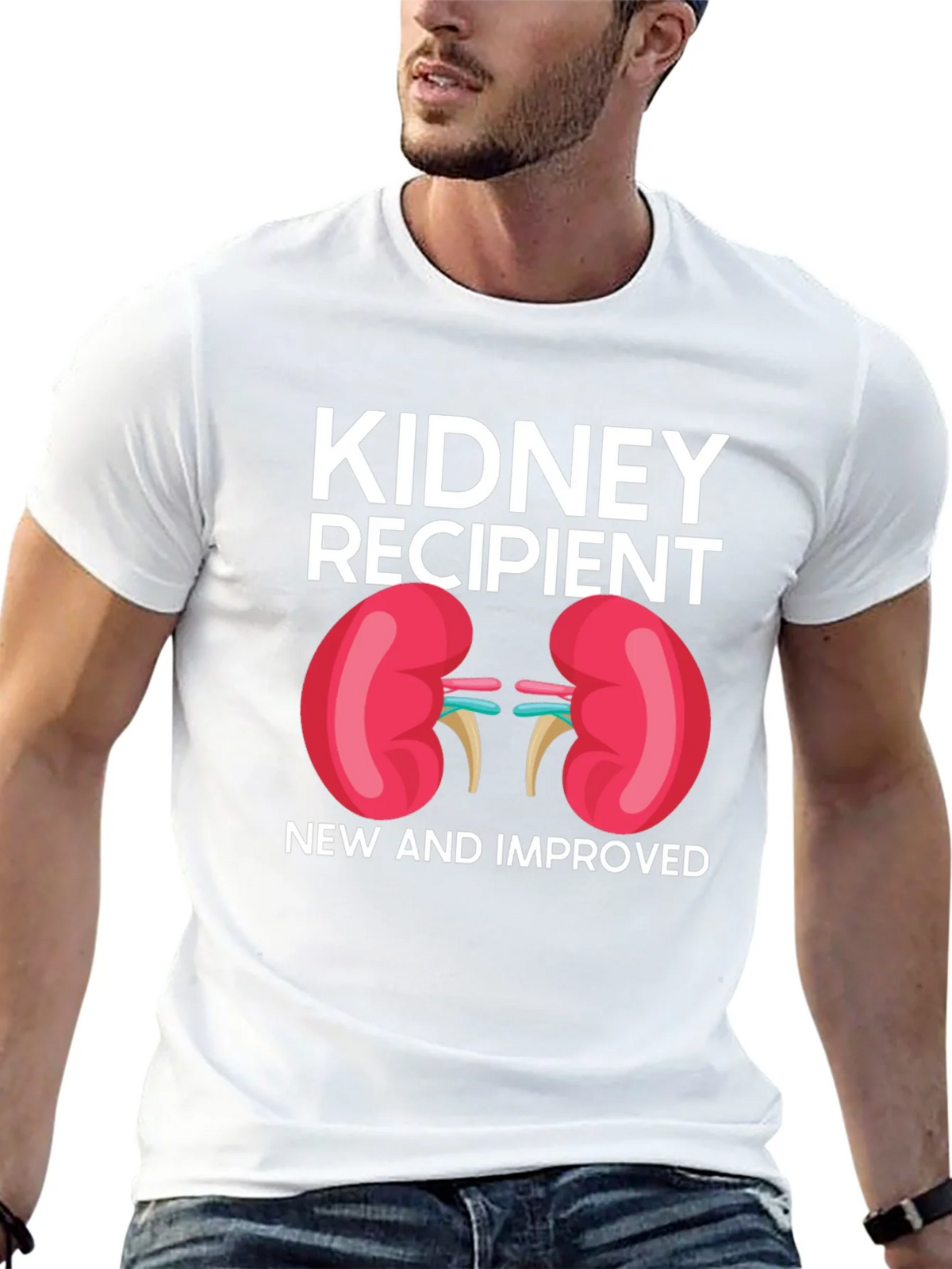Kidney Recipient T-Shirt - New & Improved Organ Gift product image 12