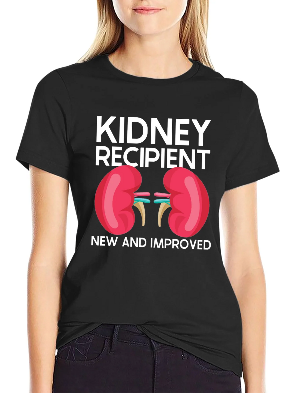 Kidney Recipient T-Shirt - New & Improved Organ Gift product image 2