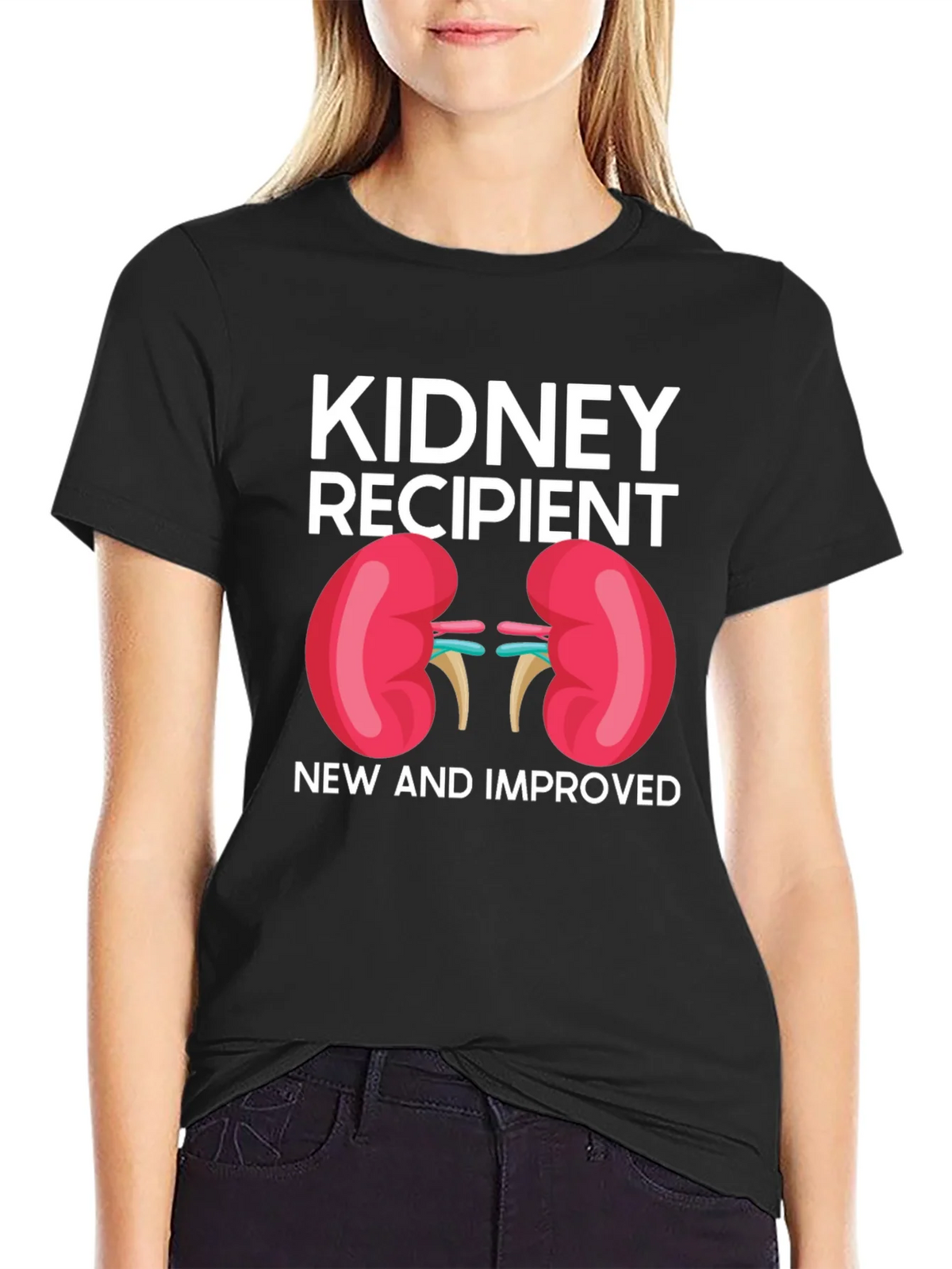 Kidney Recipient T-Shirt - New & Improved Organ Gift product image 2