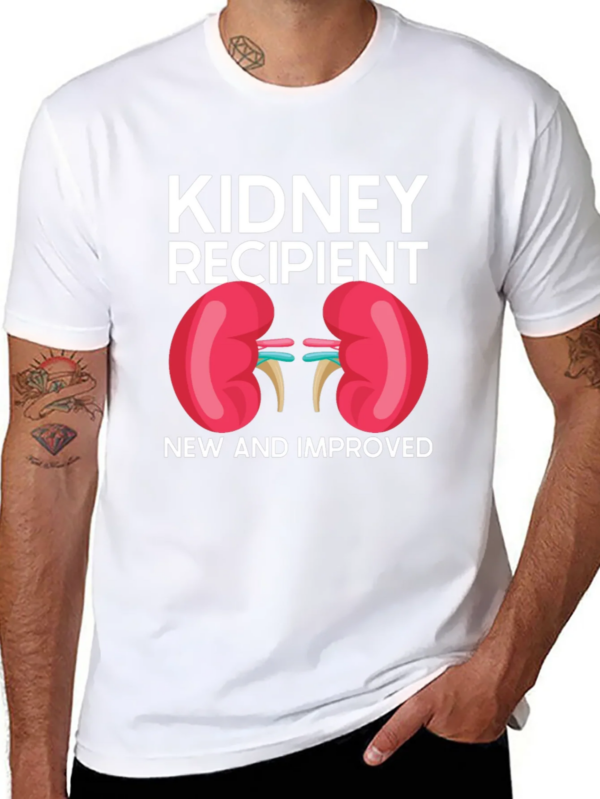Kidney Recipient T-Shirt - New & Improved Organ Gift product image 7