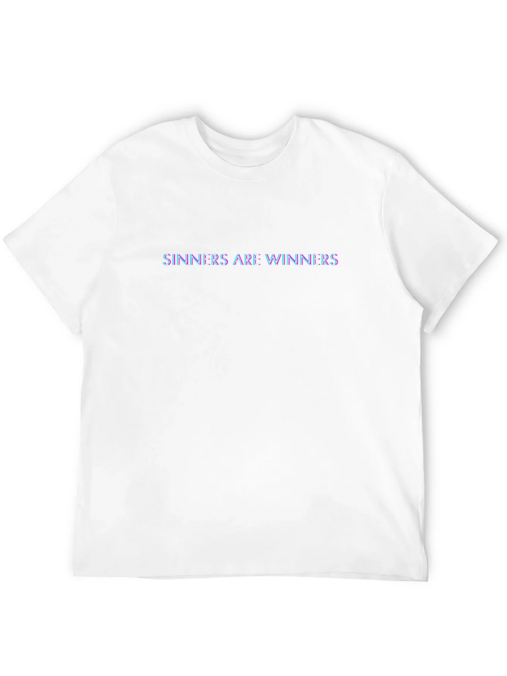 Sinners Are Winners Black Graphic Tee product image 8