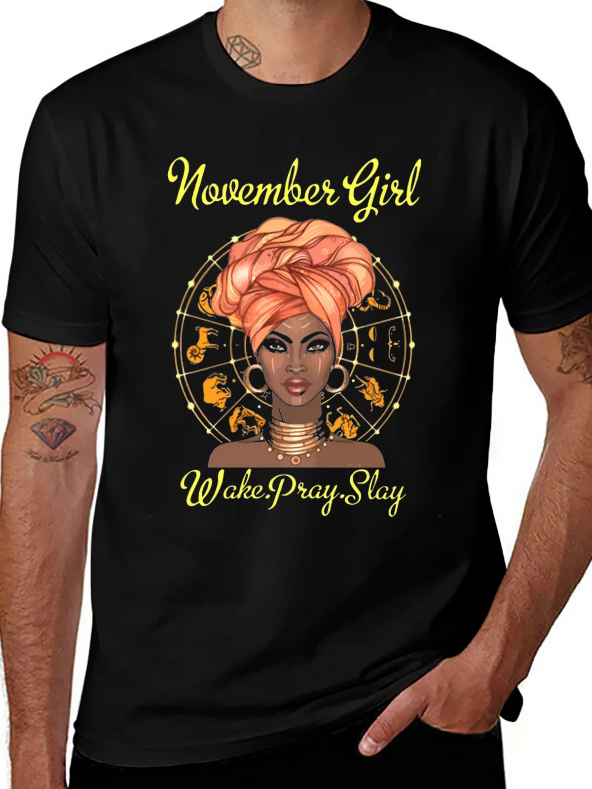 November Girl Zodiac T-Shirt product image 1