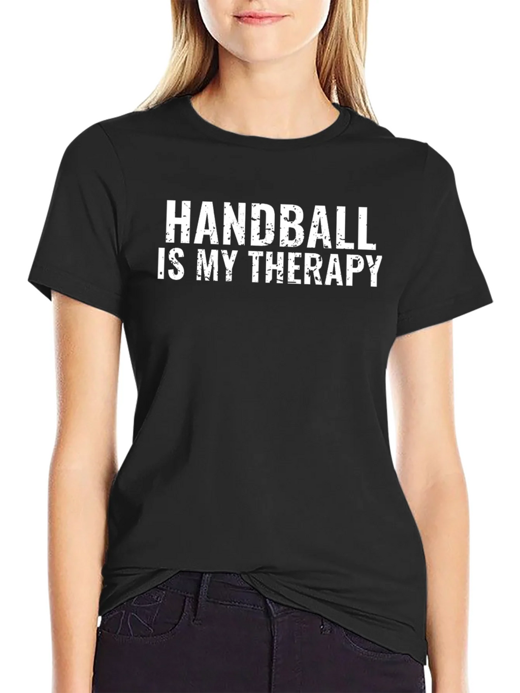 Handball Is My Therapy Graphic Tee product image 2