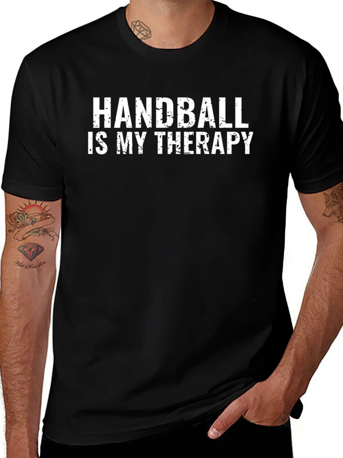 Handball Is My Therapy Graphic Tee product image 1