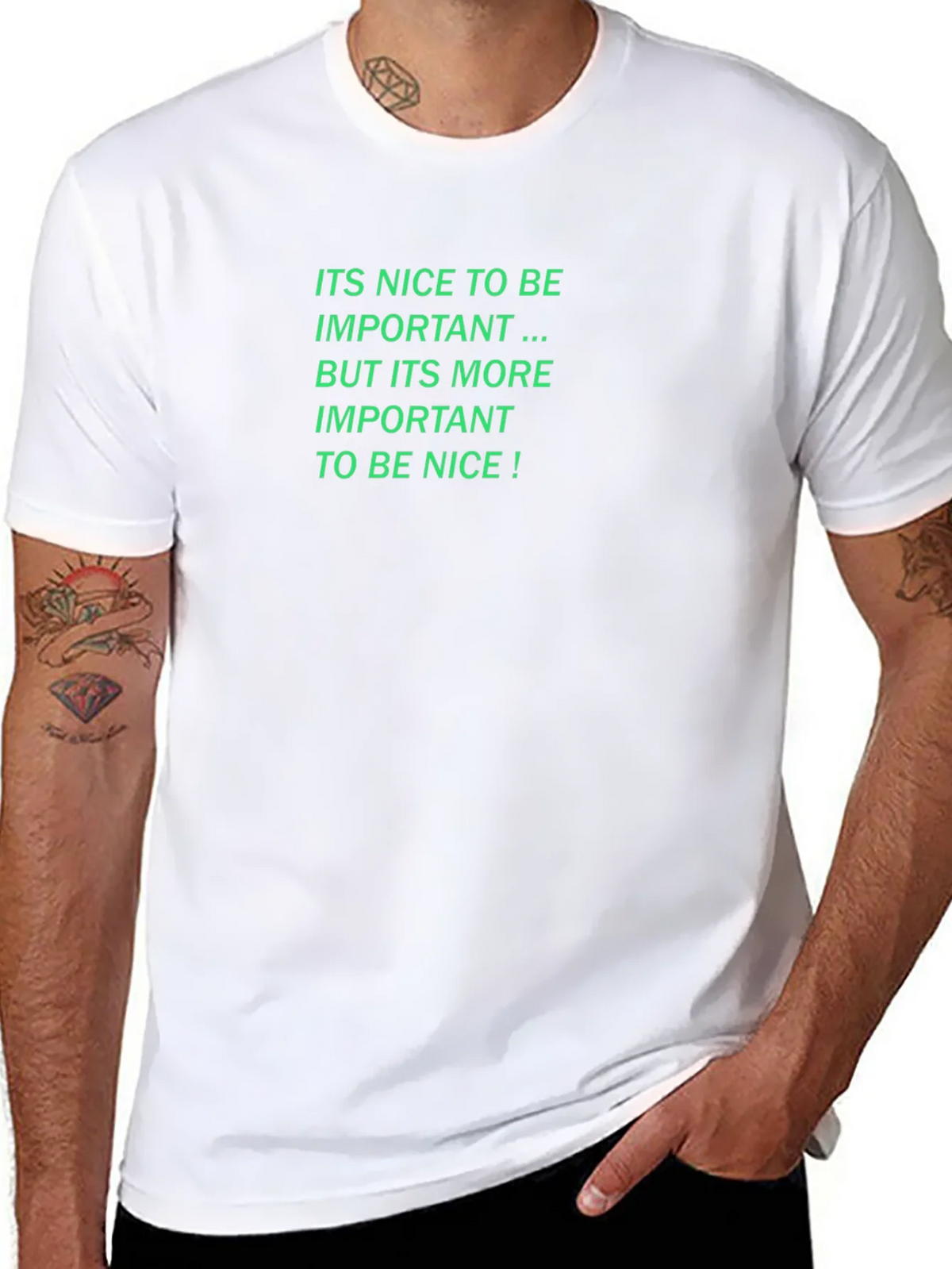 Nice To Be Important T-Shirt product image 7