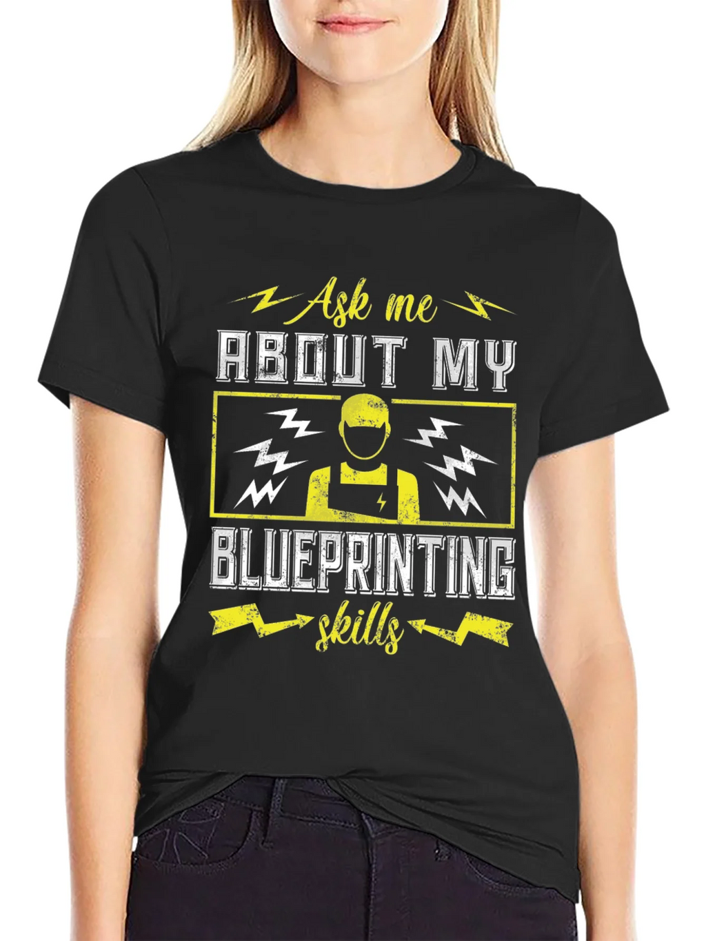 Blueprint Skills T-Shirt - Ask Me About My Tee product image 2