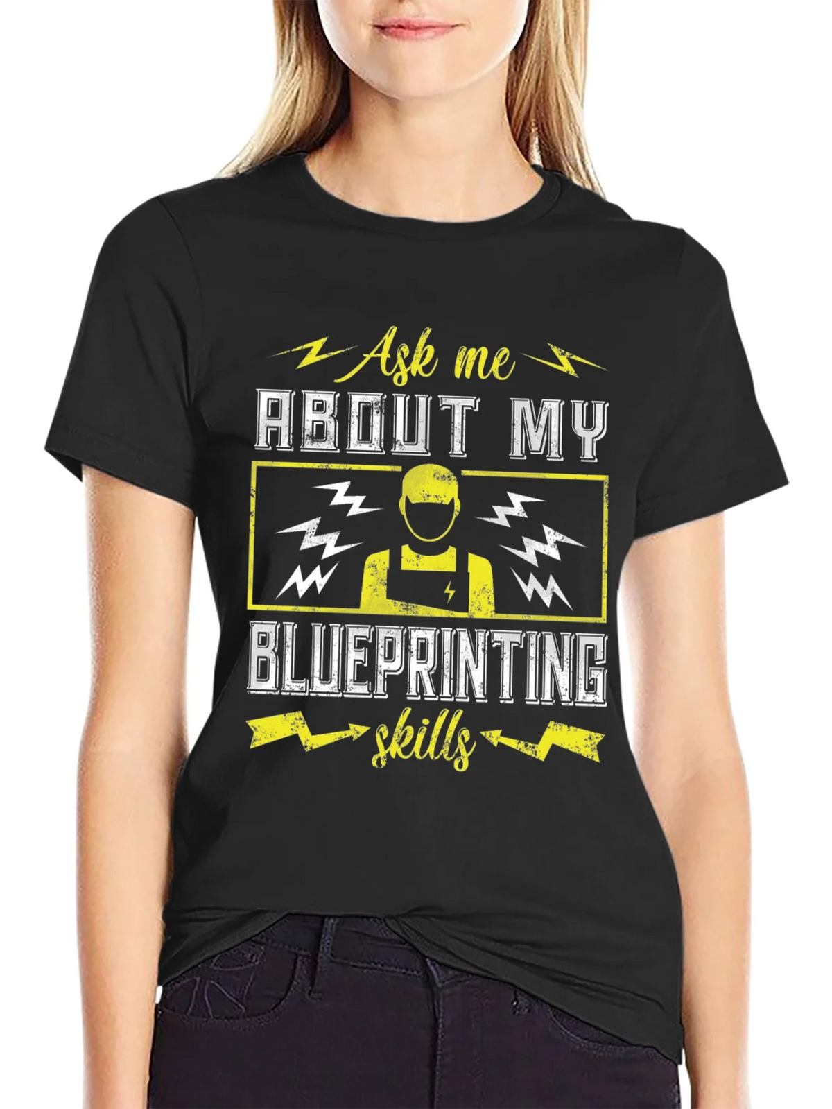 Blueprint Skills T-Shirt - Ask Me About My Tee product image 2