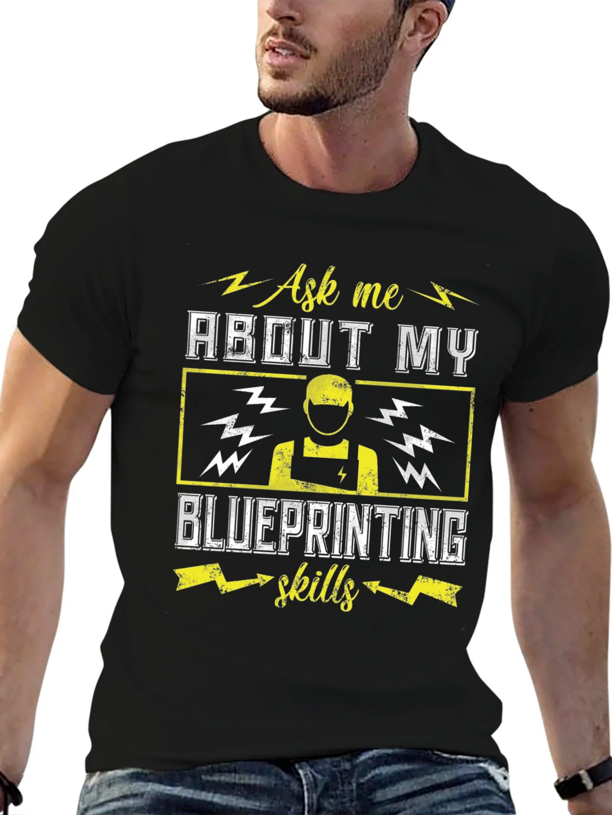 Blueprint Skills T-Shirt - Ask Me About My Tee product image 6
