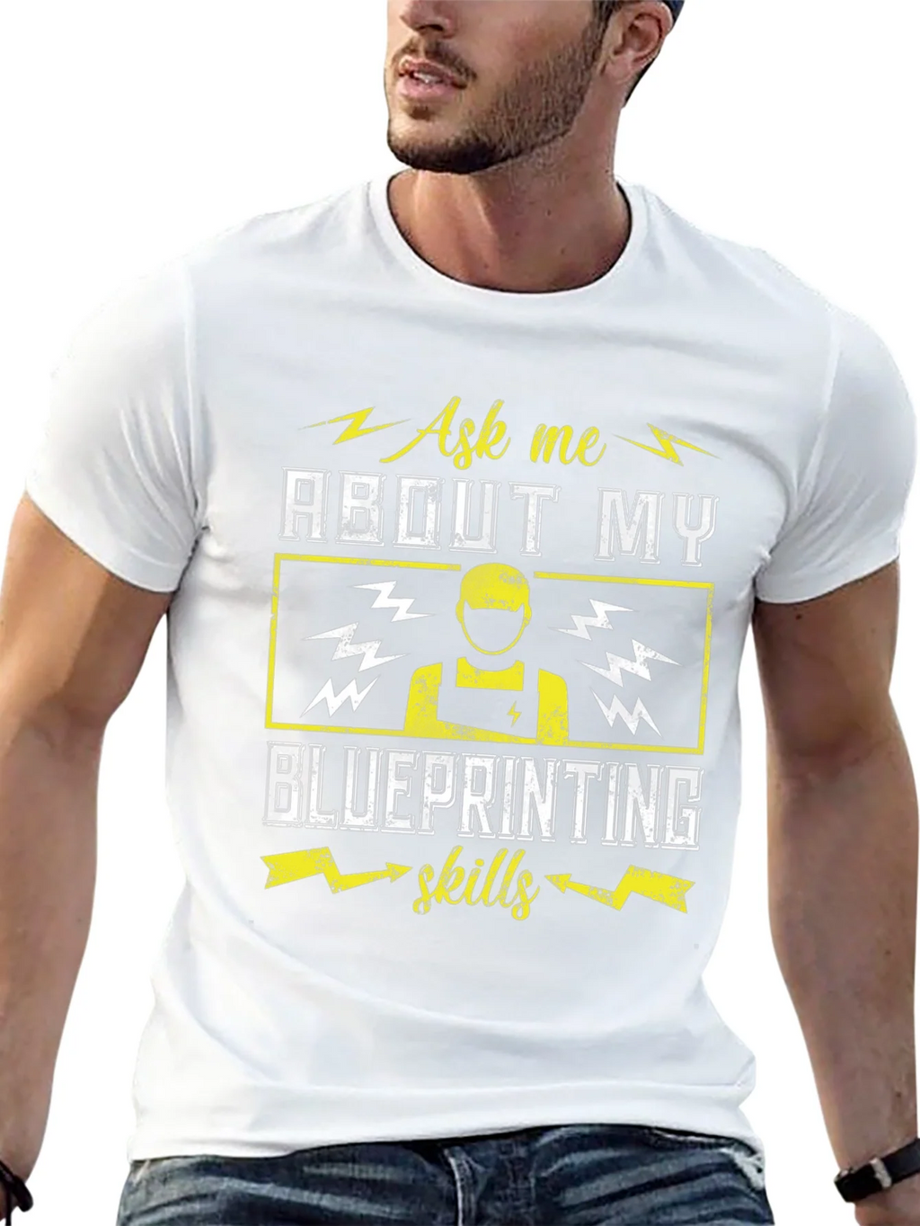 Blueprint Skills T-Shirt - Ask Me About My Tee product image 10