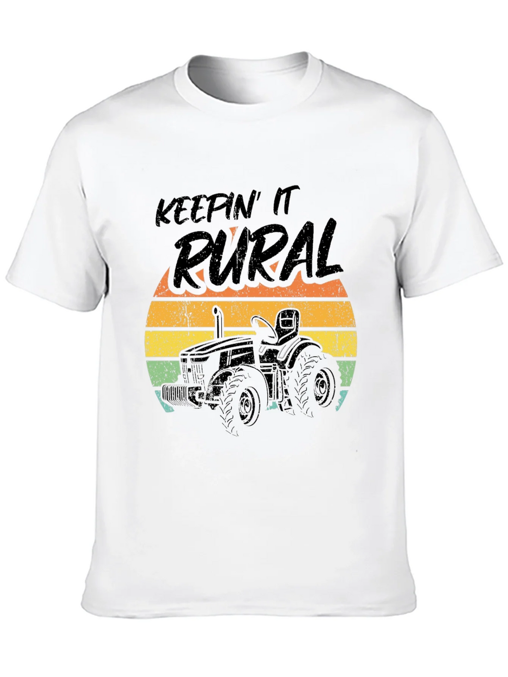 Keepin It Rural Tractor Graphic Tee - Black product image 9