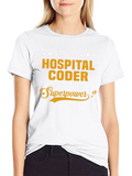 Hospital Coder Superpower T-Shirt - Black product image 1