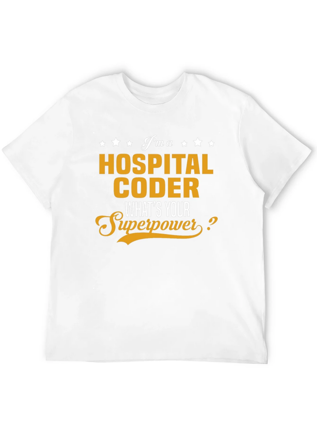 Hospital Coder Superpower T-Shirt - Black product image 2
