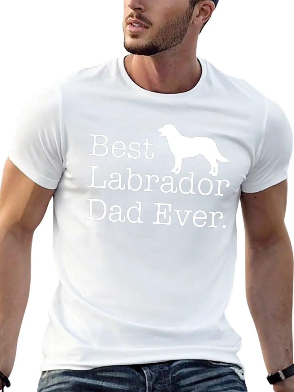 Best Labrador Dad Ever T-Shirt product image 12