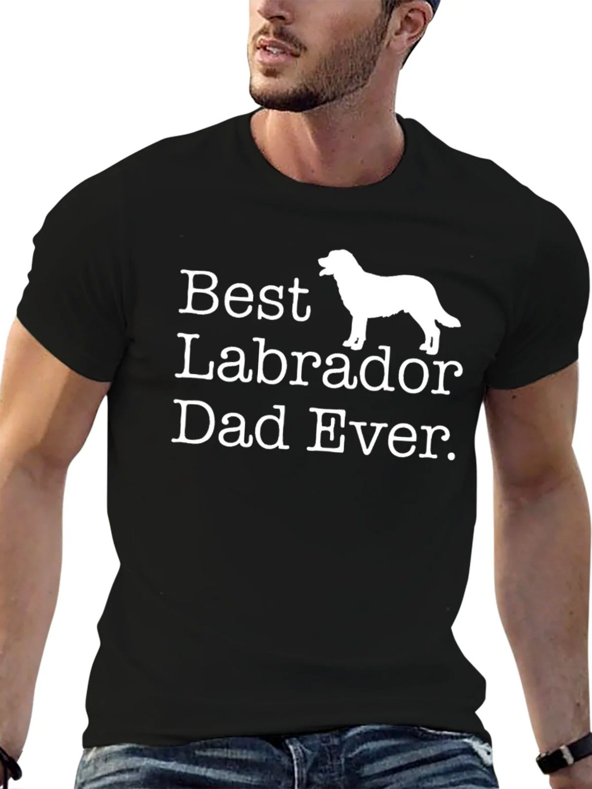 Best Labrador Dad Ever T-Shirt product image 6