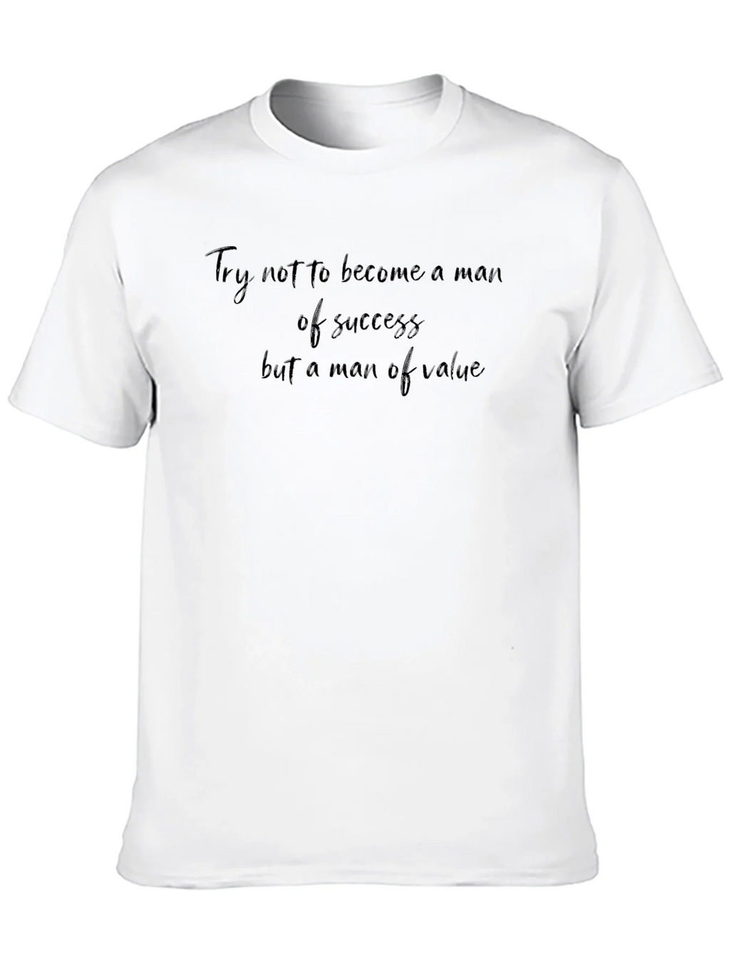 Inspirational Quote T-Shirt - Value Over Success Tee product image 9