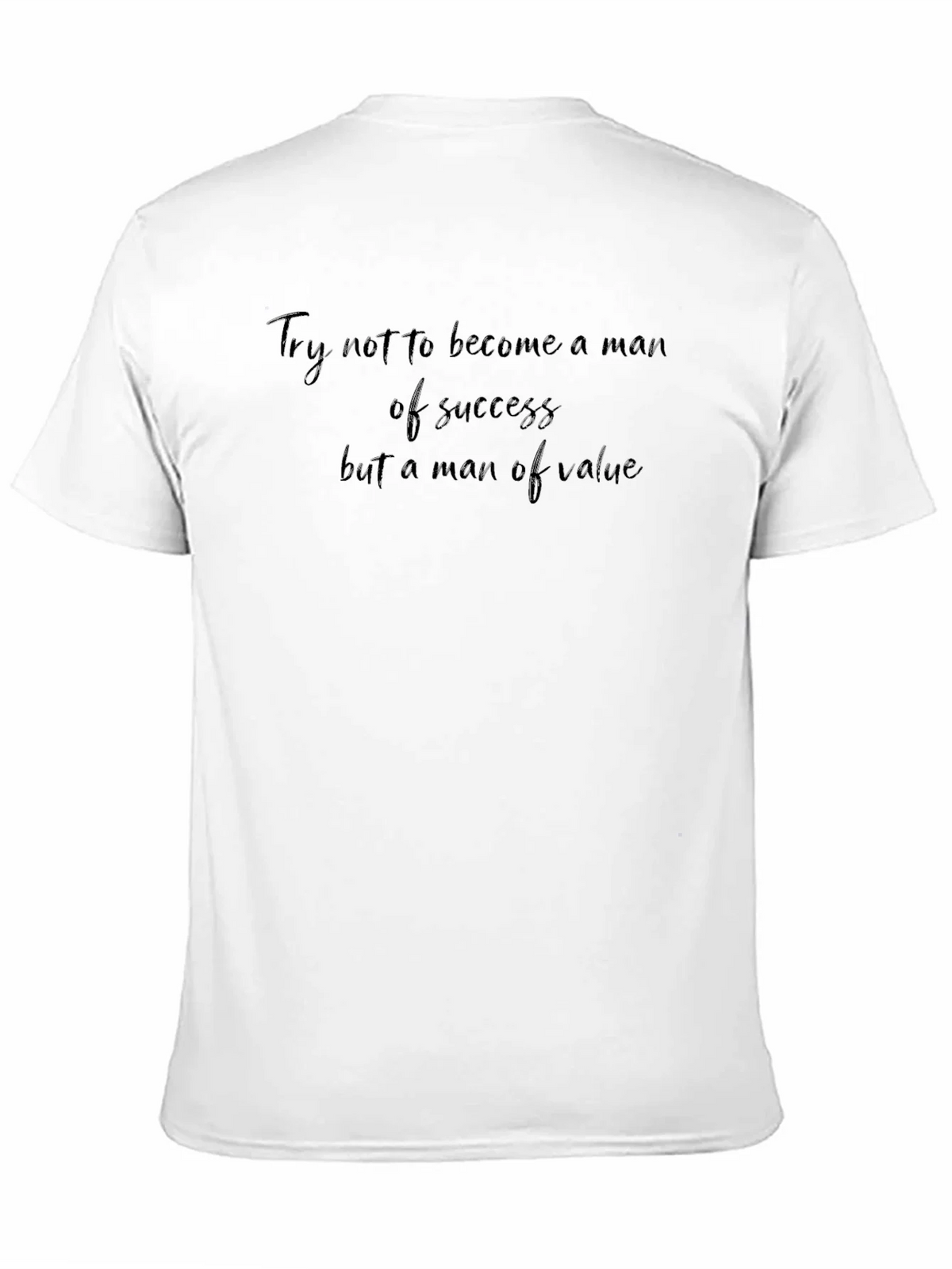 Inspirational Quote T-Shirt - Value Over Success Tee product image 10
