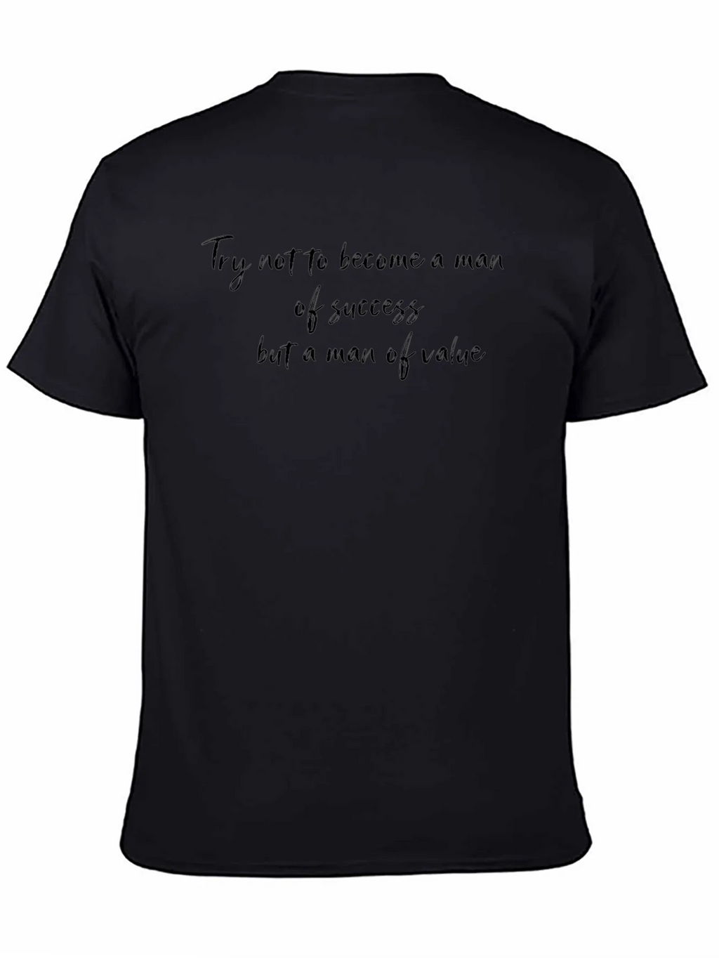 Inspirational Quote T-Shirt - Value Over Success Tee product image 4