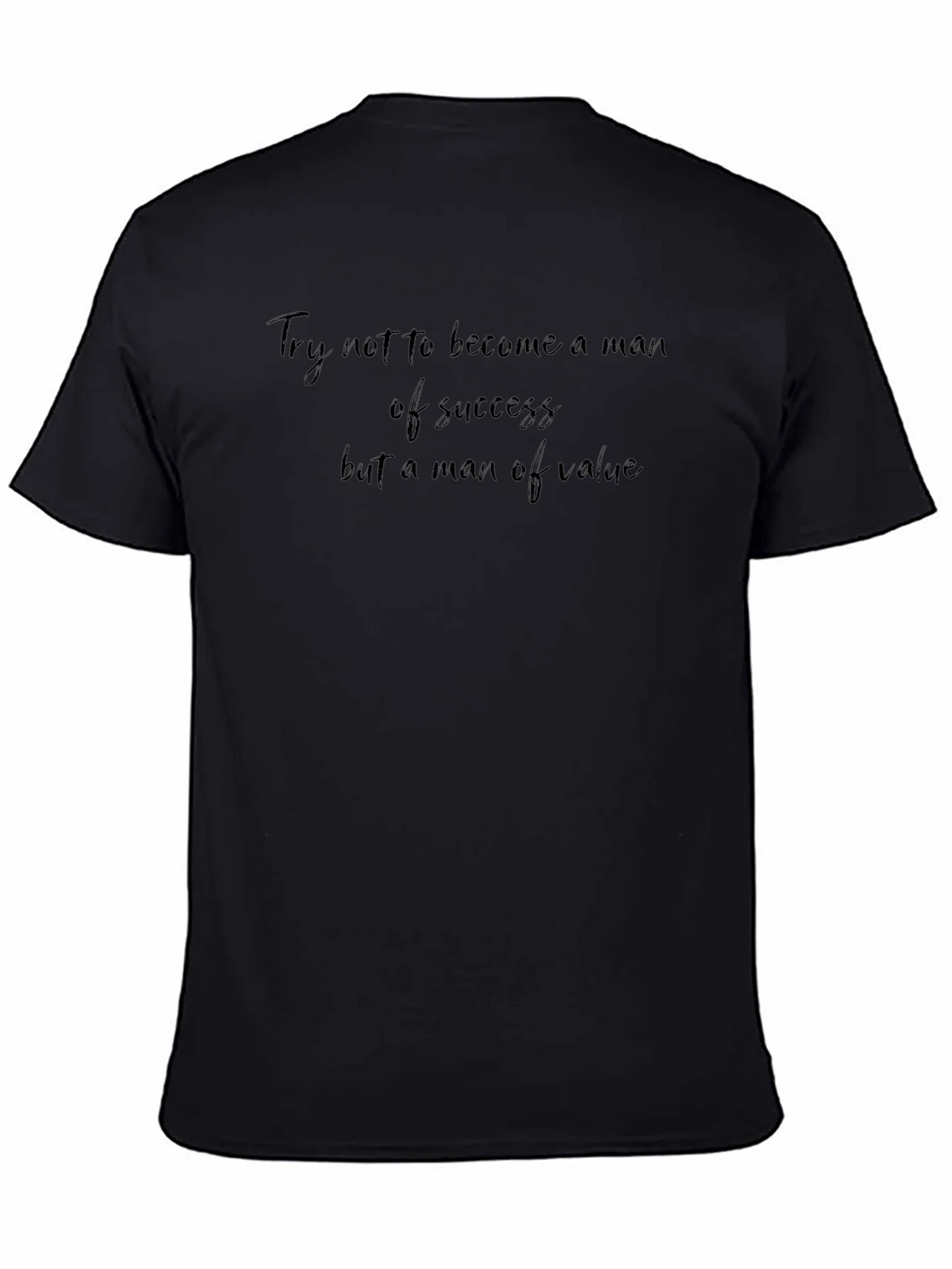 Inspirational Quote T-Shirt - Value Over Success Tee product image 4