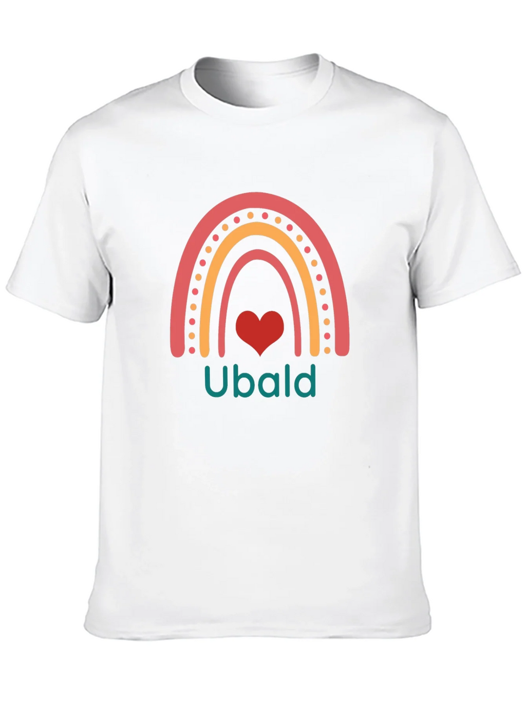 Rainbow Ubald Heart T-Shirt product image 7