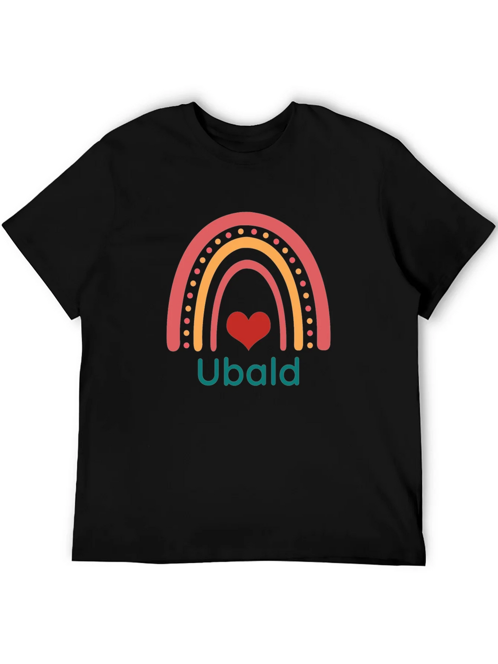 Rainbow Ubald Heart T-Shirt product image 4