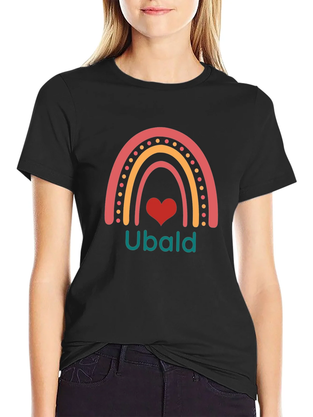 Rainbow Ubald Heart T-Shirt product image 2