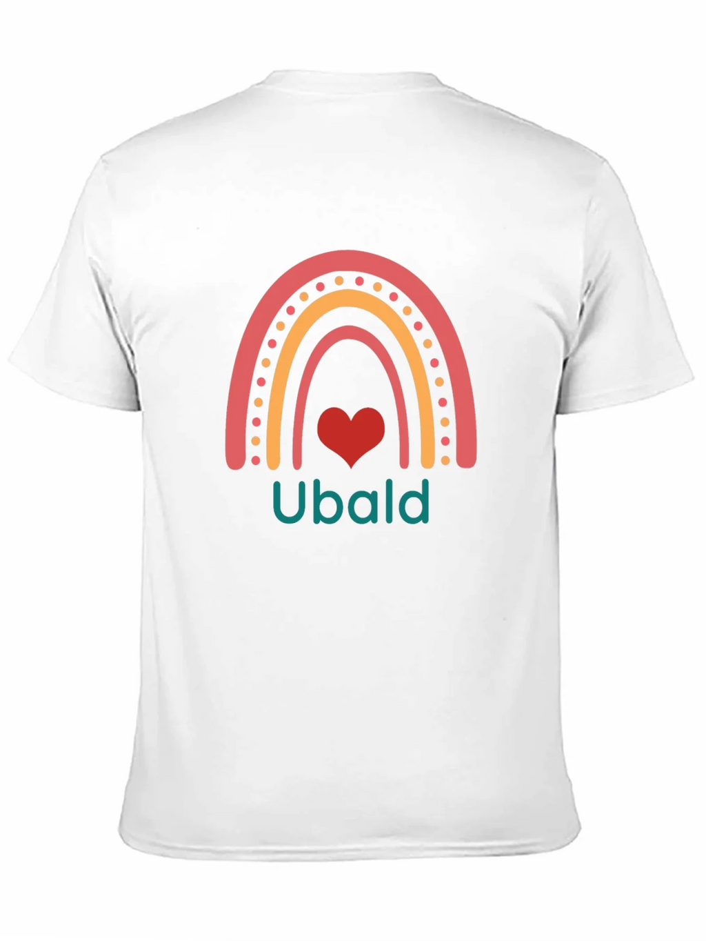 Rainbow Ubald Heart T-Shirt product image 8