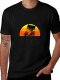 Never Too Old to Play in Dirt Black T-Shirt product image 1