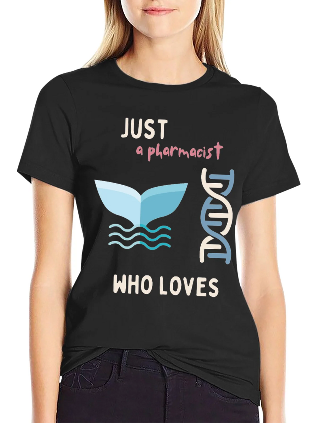 Pharmacist Whale Lover T-Shirt - Unique Design product image 2