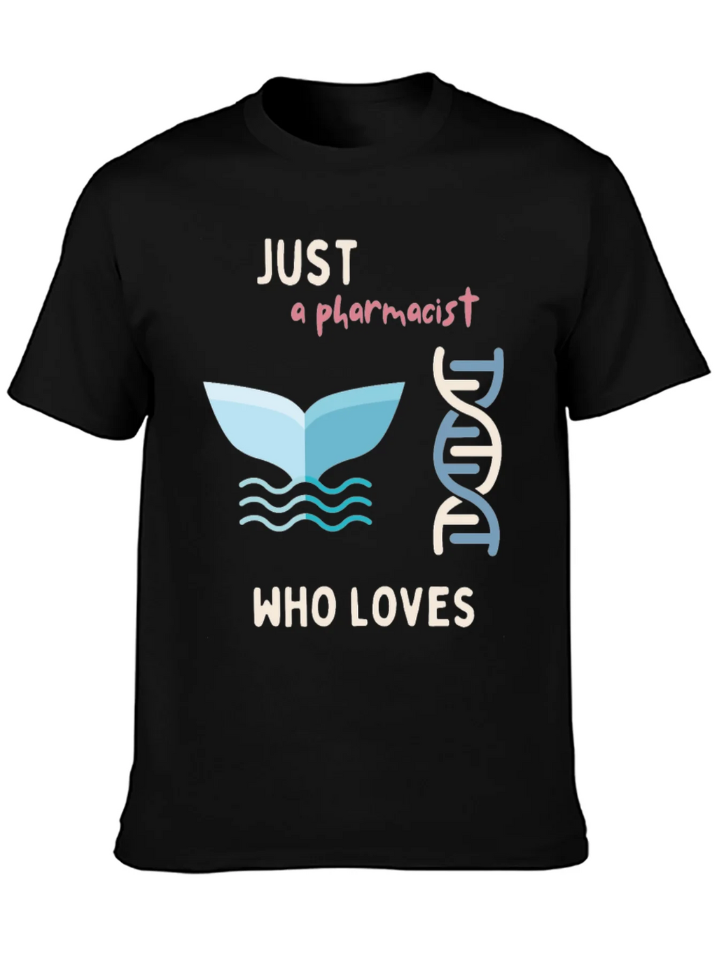 Pharmacist Whale Lover T-Shirt - Unique Design product image 3