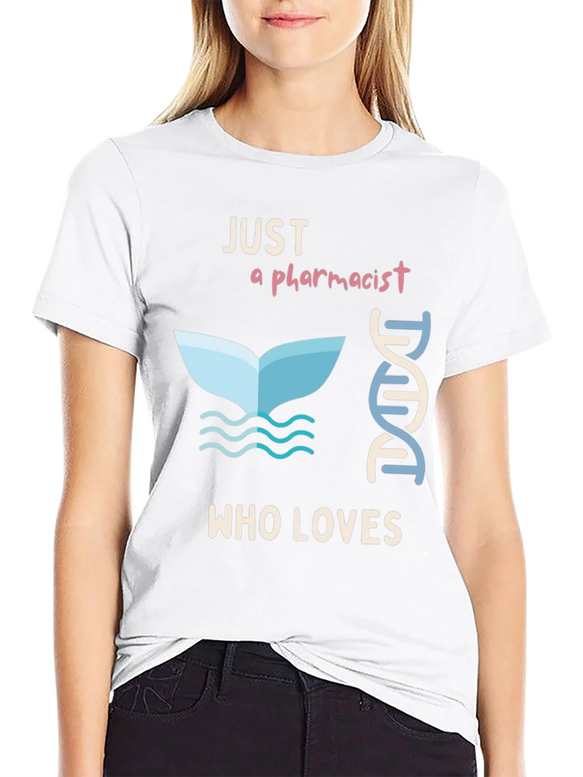 Pharmacist Whale Lover T-Shirt - Unique Design product image 8