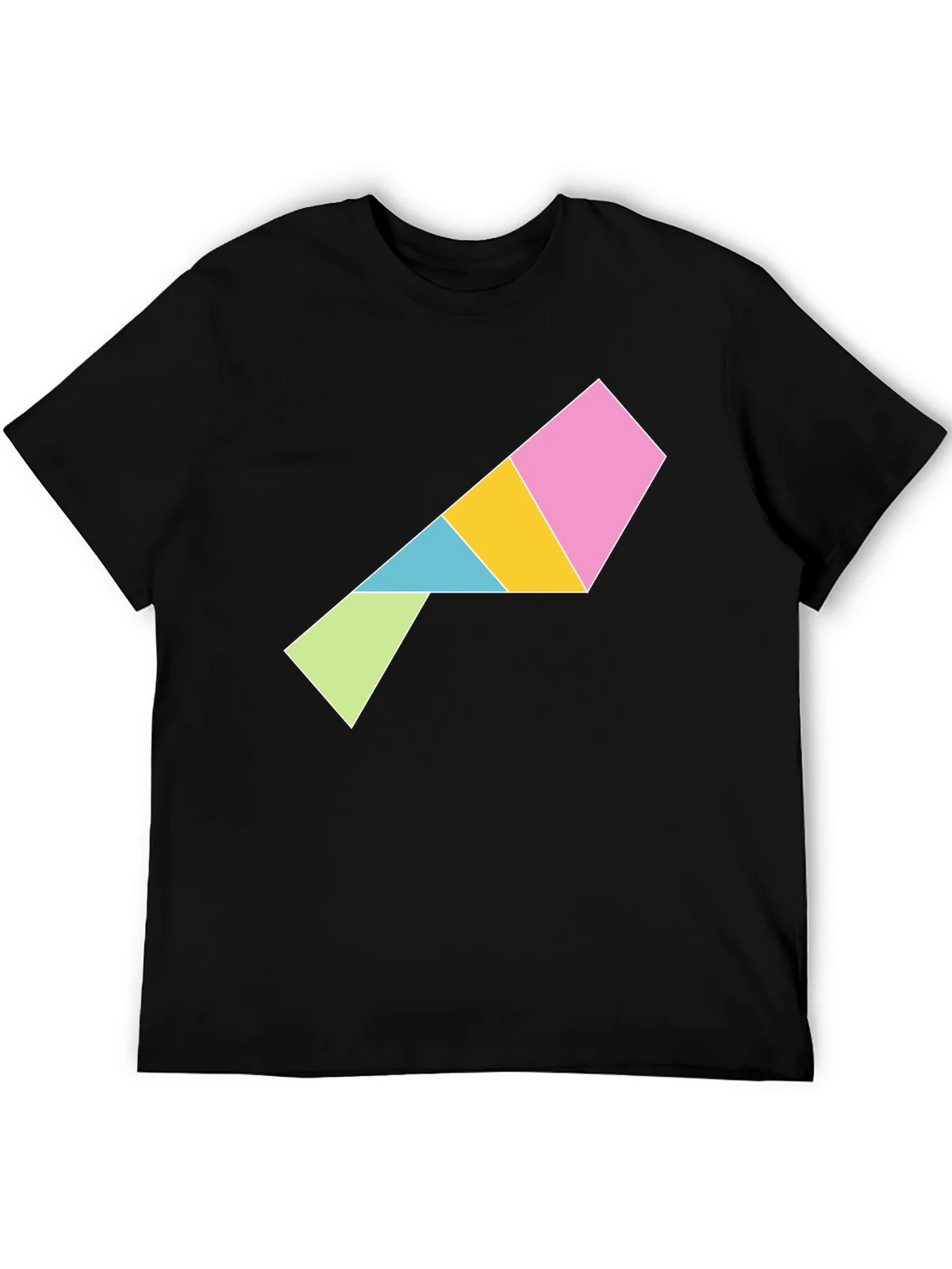 Geometric Puzzle Piece T-Shirt - Modern Art Tee product image 4