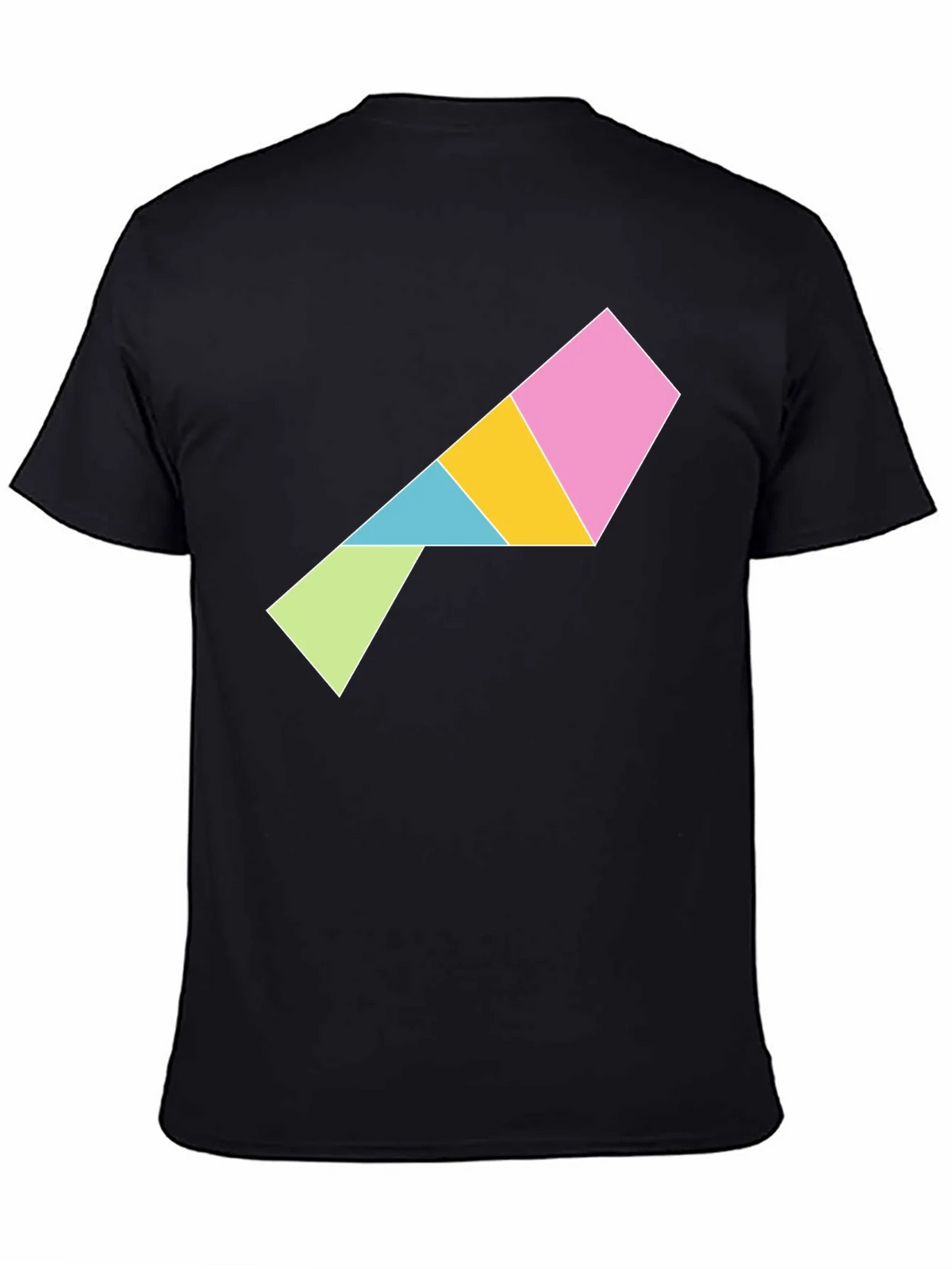 Geometric Puzzle Piece T-Shirt - Modern Art Tee product image 3