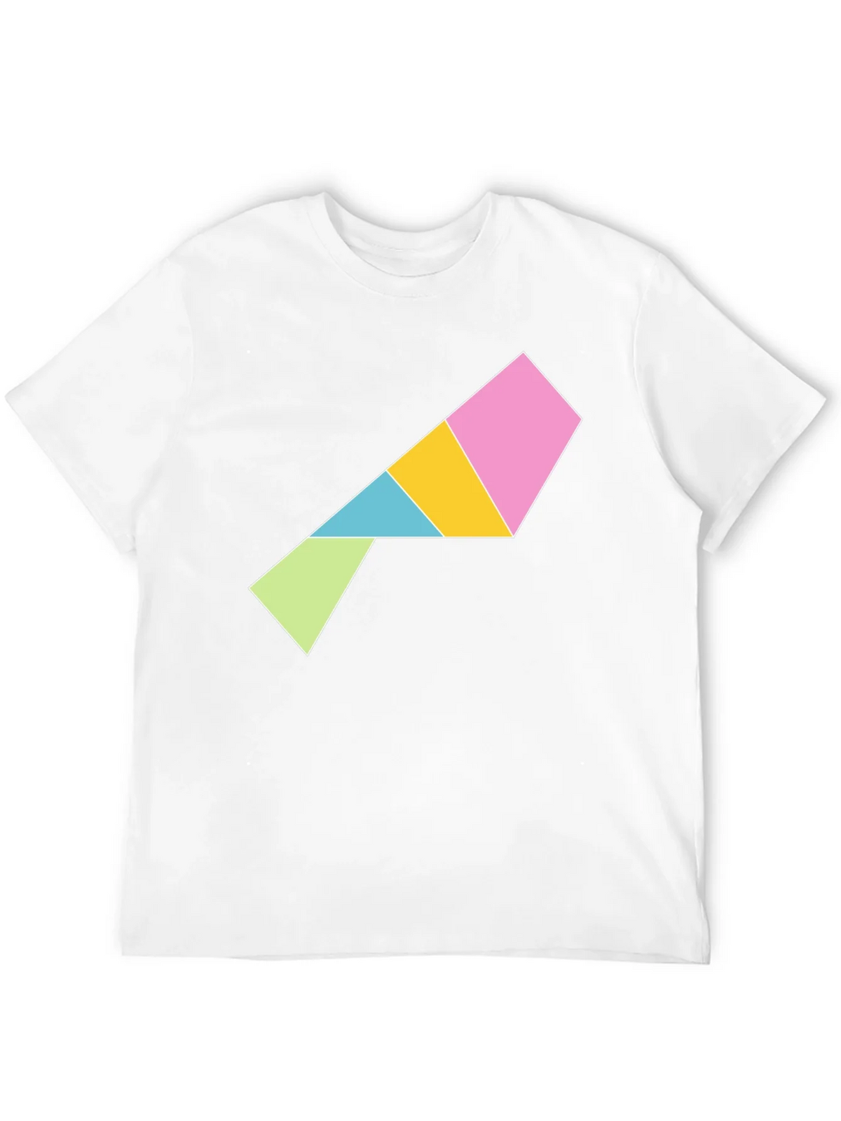 Geometric Puzzle Piece T-Shirt - Modern Art Tee product image 7