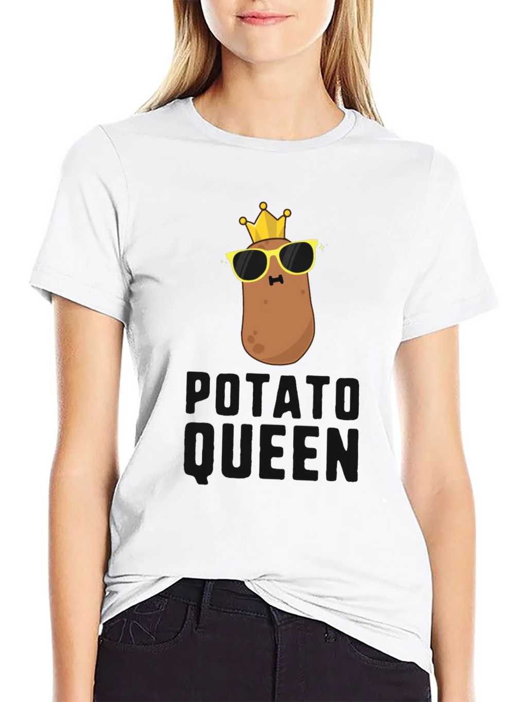 Potato King/Queen Funny Graphic T-Shirt product image 8