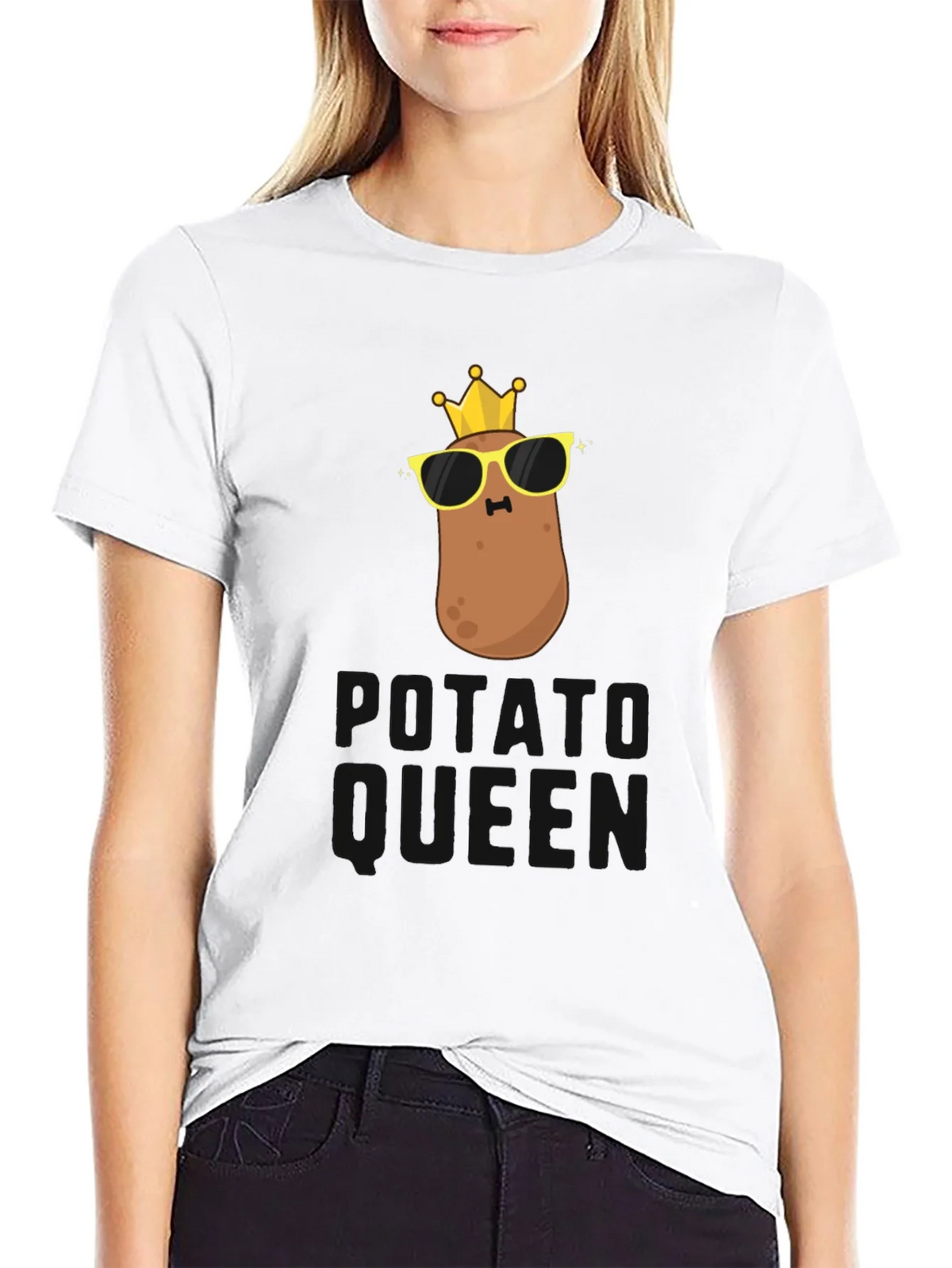 Potato King/Queen Funny Graphic T-Shirt product image 8
