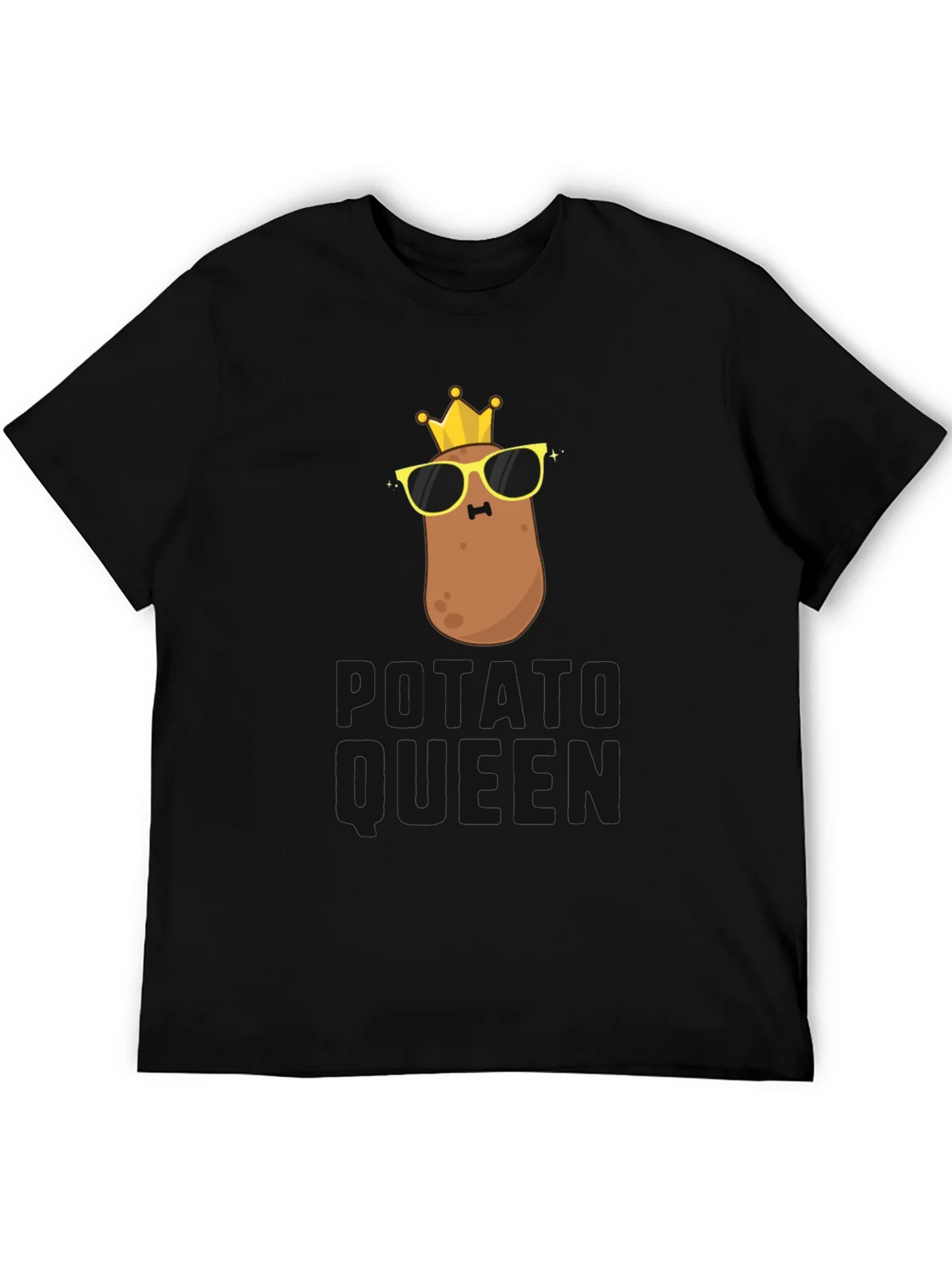 Potato King/Queen Funny Graphic T-Shirt product image 5