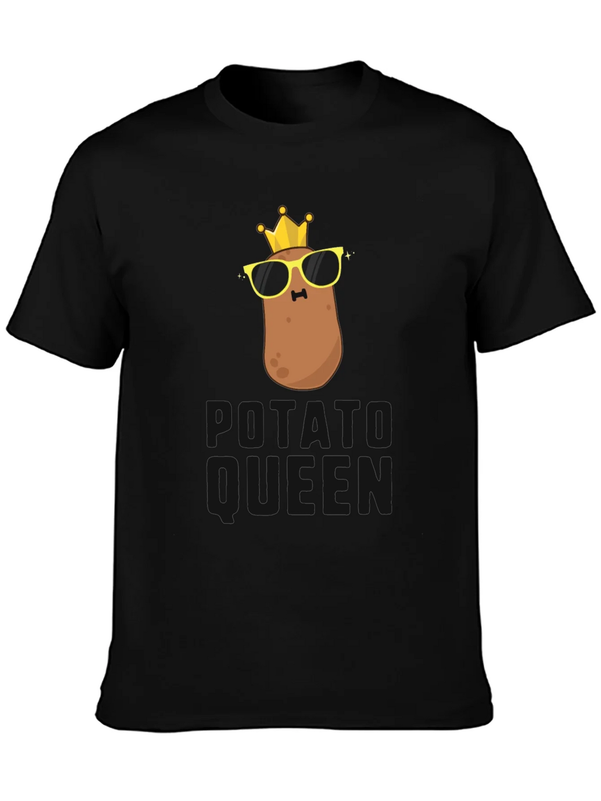 Potato King/Queen Funny Graphic T-Shirt product image 3