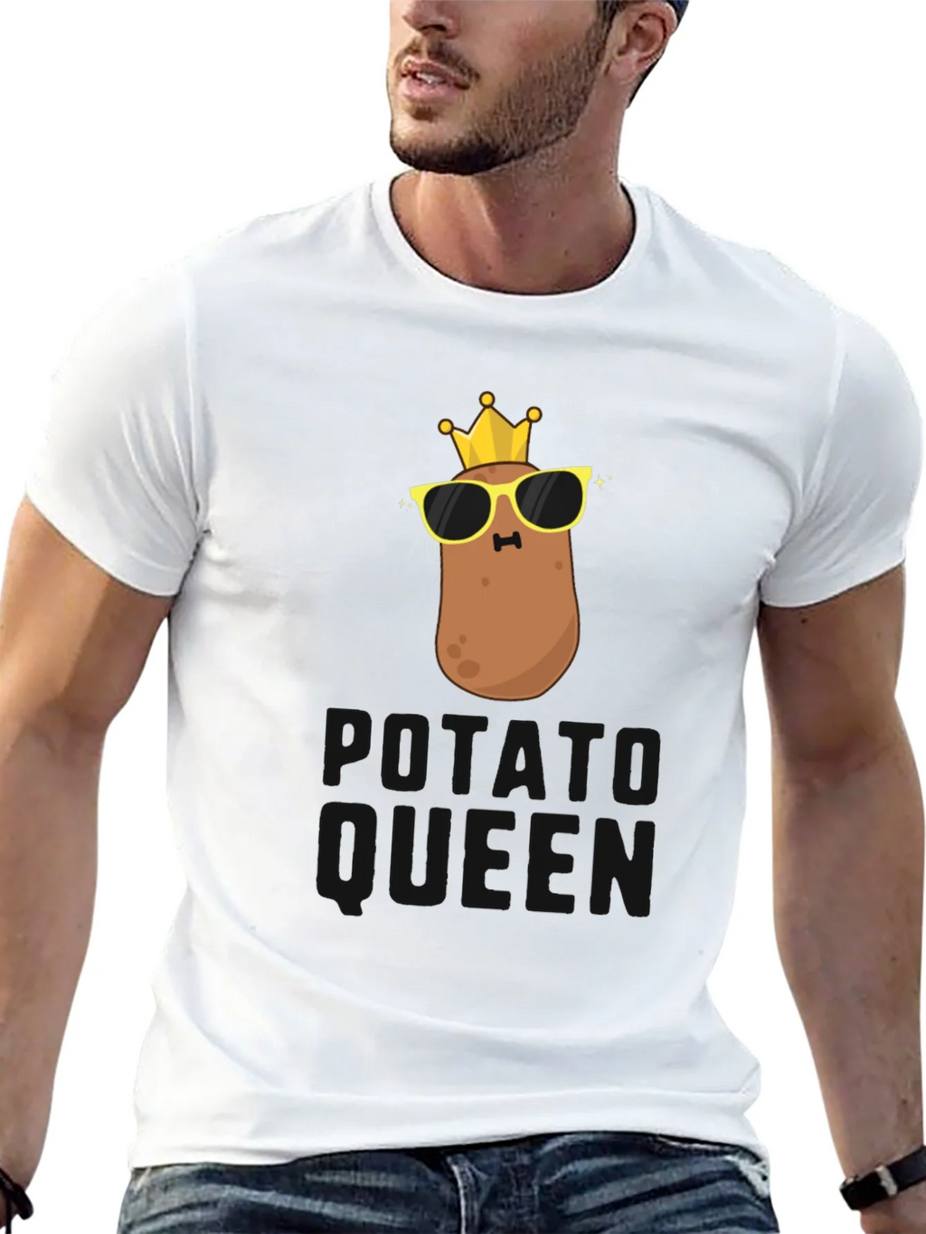 Potato King/Queen Funny Graphic T-Shirt product image 12